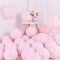 56PCS Pink Rose Gold Balloon Garland Arch Kit Pink Rose Gold Confetti Chrome Gold Balloons 4D Rose Gold Balloon for Girl Birthday Bridal Shower Baby Shower Decorations (Rose Gold Pink)